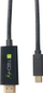 Kabllo USB-C në HDMI 2.0, 4K, 2m, e zezë