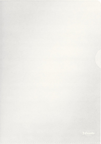 Dosje plastike Esselte Quality Folder A5, plastikë e ricikluar, transparente