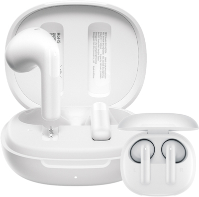Kufje wireless QCY AilyBuds E10, Bluetooth 5.4, Hi Res LDAC, të bardha