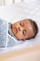 Mbështjellëse për bebe Ergobaby Swaddler Stellar, pozicion i shëndetshëm i ijeve, motiv yje dhe hënëza, blu