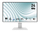 Monitor MSI PRO MP243XW, 23.8", 100Hz, i bardhë
