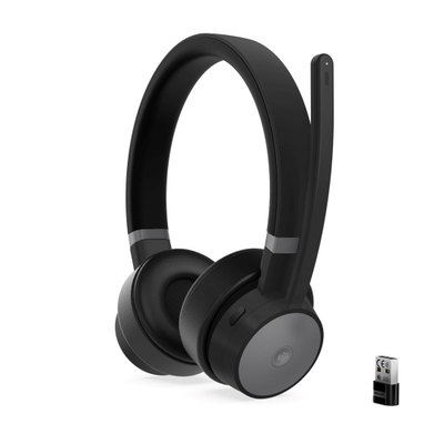 Kufje Lenovo Go Wireless ANC, Wireless, të zeza / të hirta