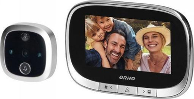 Sy elektronik dere Orno ORWEVIEW43, ekran 4.3", regjistrim video, i zi