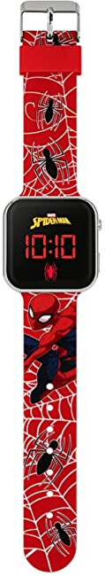 Orë digjitale për fëmijë Disney Spiderman SPD4719, e kuqe