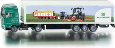 Lodër kamion Siku Tractor Truck 1627, shkalla 1:87, goma gome, shumëngjyrësh