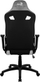 Karrige lojërash AeroCool COUNT AeroSuede, 150 kg, e zezë/e hirtë