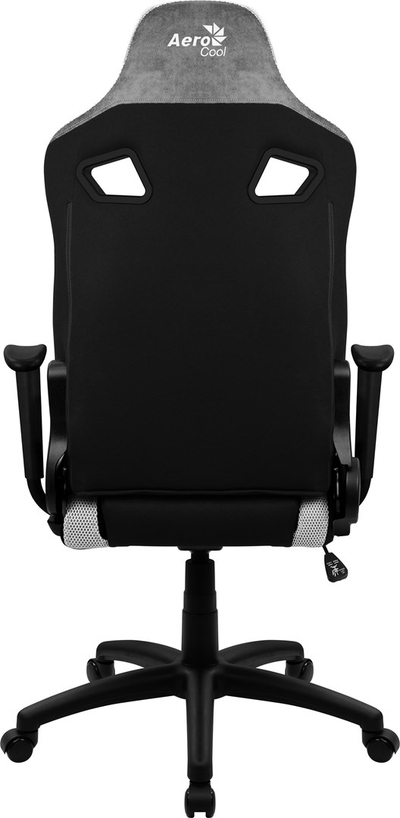Karrige lojërash AeroCool COUNT AeroSuede, 150 kg, e zezë/e hirtë