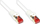 Мрежен кабел Alcasa Cat6 S FTP, 7.5m, RJ45, бел