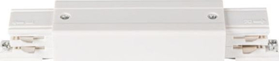 Lidhës i drejtë për shinë ndriçimi Kanlux TEAR N CON I, plastik, i bardhë