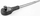 Çelës racë Forcekraft 3/4", 510mm, 24 dhëmbë, i zi