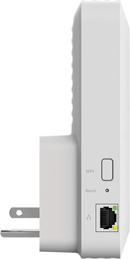 Zgjerues WiFi NETGEAR EAX17, WiFi 6 Mesh, AX1800, i bardhë