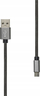 Kabllo ProXtend Armored USB A në Micro USB 2.0, metal, gri e errët