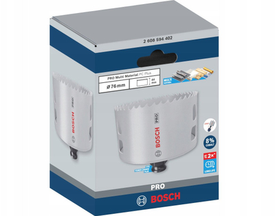 Sharrë rrethore Bosch Pro Power Change Plus Multi Material, 76mm, HSS kobalt