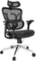 Karrige zyre ergonomike Equip SW Lite, me mbështetëse koke dhe krahësh, e zezë