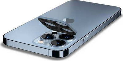 Mbrojtës lente Spigen Cameralens për iPhone 13 Pro 13 Pro Max, xham i fortifikuar, set 2 copë, blu