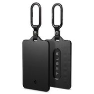 Mbajtëse karte Spigen Tesla Air Fit, set 2 copë, e zezë