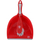 Set pastrimi Dirt Devil, 6 pjesë, bisht çeliku 115 cm, i kuq