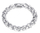 Byzylyk Troli Solid Steel, çelik inox, unisex, argjendtë