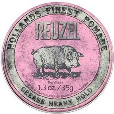 Pomadë flokësh Reuzel Pink Grease, mbajtje shumë e fortë, 36g