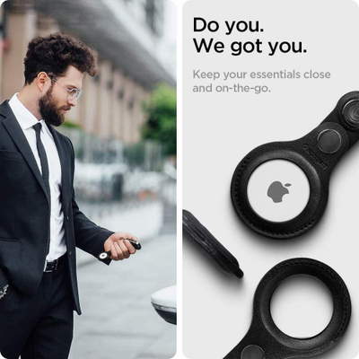 Varëse Spigen Valentinus për Apple AirTag, e zezë