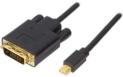 Adapter AV Mercodan 932509, DVI në Mini DisplayPort, 5m, i zi