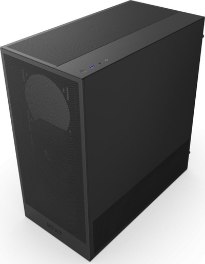 Kuti kompiutri NZXT H5 Flow, Mid Tower, me xham t’temperum, e zezë