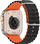 Rrip ore inteligjente Beline për Apple Watch Silicone Waves, 38/40/41mm, silikon, portokalli e zezë