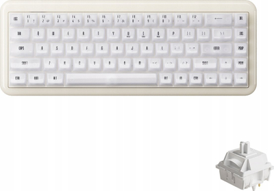 Tastierë mekanike Akko YU01 Resin, 65%, RGB, wireless