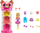 Set lojrash Polly Pocket Style Spinner Fashion Closet, kukull bionde 7.5cm, dollap rrotullues, rozë