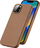 Këllëf telefoni Dux Ducis Grit për iPhone 14 Max, lëkurë artificiale, MagSafe, kafe
