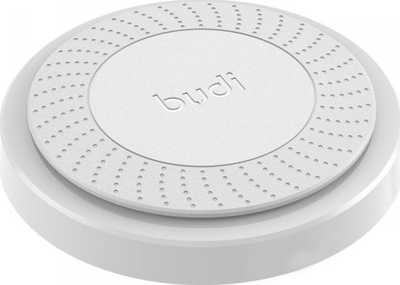 Karikues wireless Budi BDG3A3000W, 2.1A, i bardhë