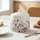 Sheqerkore porcelani Lumarko LOUKA, me motiv lulesh, 320 ml