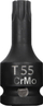 Bit goditës Proline 1/2" Torx T55, 78mm, i zi