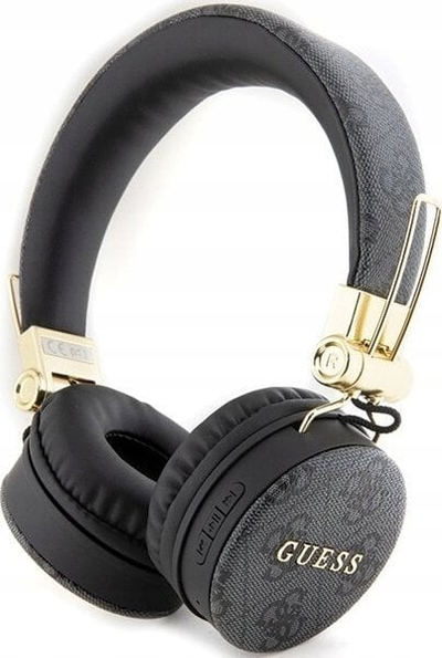 Kufje Guess Headphones 4G Metal Logo GUBH704GEMK, Bluetooth 5.3, on ear, të zeza