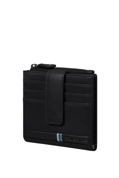 Kuleta & Portofol Samsonite Flagged Slg Kartmonedha & Monedha Ngjyrë E Zezë