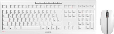Set tastiere edhe miu Cherry Stream Desktop, wireless 2.4 GHz, për zyrë, i zi