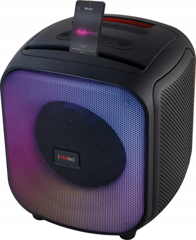 Блутут звучник Rebeltec PowerCUBE 500, 60W, FM USB, црн