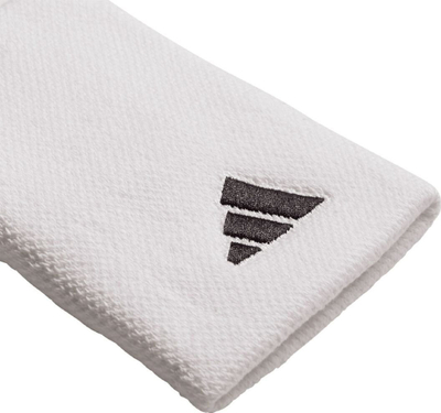 Rrip dore tenis adidas WB Large HT3911, paketim 2 copë, material me tharje të shpejtë, i bardhë
