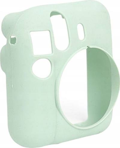 Këllëf silikoni LoveInstant për Fujifilm Instax Mini 12, mbrojtës, jeshil