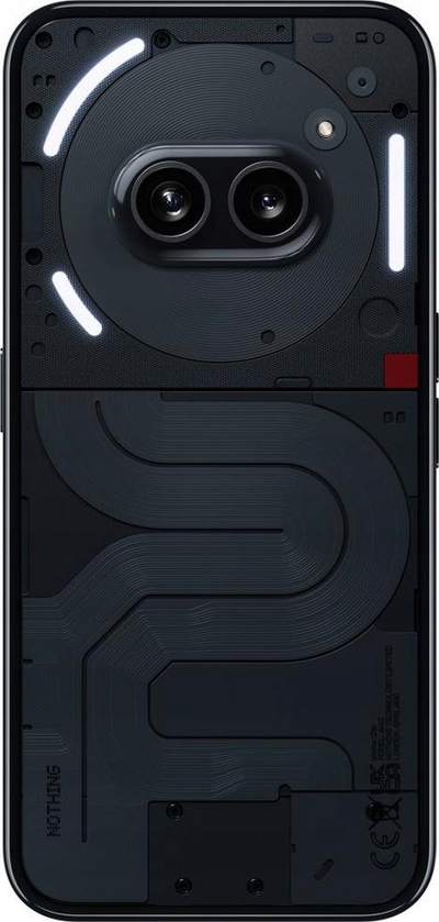 Telefoni Nothing Phone 2a, 6.7", 8GB 128GB, bateri 5000mAh, ngjyrë e zezë