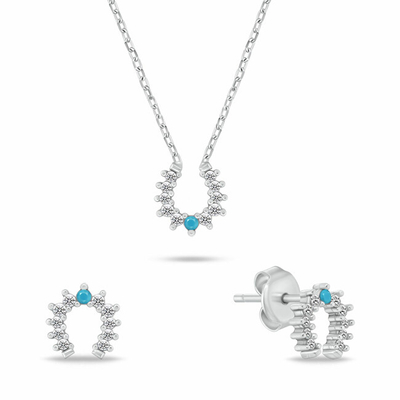 Set aksesores për goca Brilio Silver sBS4838, argjendtë