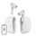 Kufje wireless Timekettle M3, përkthim simultan, Bluetooth 5.2, të bardha
