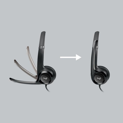 Kufje Logitech H390 – Wired, Të Zeza