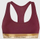 Sytjena për femra Calvin Klein Bralette, të kuqe të errëta