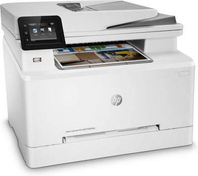 Печатач HP Color LaserJet Pro MFP M282nw, 600x600 DPI, 21 стр/мин, A4, бел