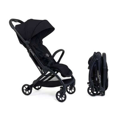 Karrocë bebe iCandy PIP, kompakte, palosje me një dorë, e zezë