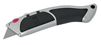 Thikë palosëse trapezoidale Pro-Line, 62mm, e zezë/hirtë