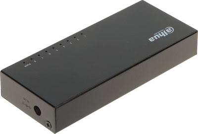 Switch rrjeti Dahua PFS3008-8ET-V2, 8 porta Fast Ethernet, i zi