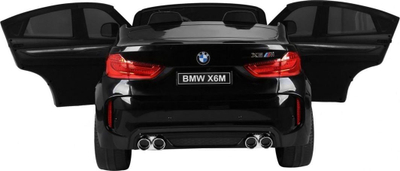 Makinë elektrike për fëmijë BMW X6M XXL, 2 vende, telekomandë, e zezë me shkëlqim