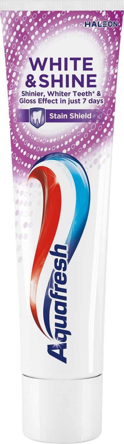 Pastë dhëmbësh Aquafresh White &amp; Shine, 100 ml, për zbardhje